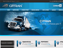 Tablet Screenshot of cittran.com